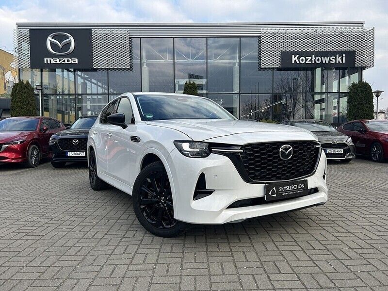 Rhodium white Używany 2022 Mazda CX-60 SUV | 221 500 zł (Drogi) - Obraz 1/4