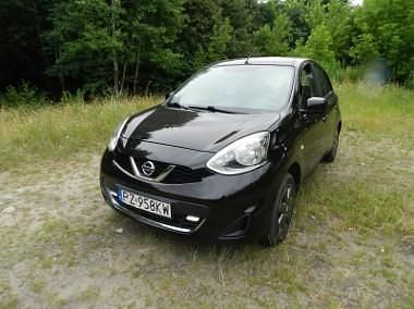 Bordowy Używany 2014 Nissan Micra Hatchback | 20 000 zł - Obraz 1/4