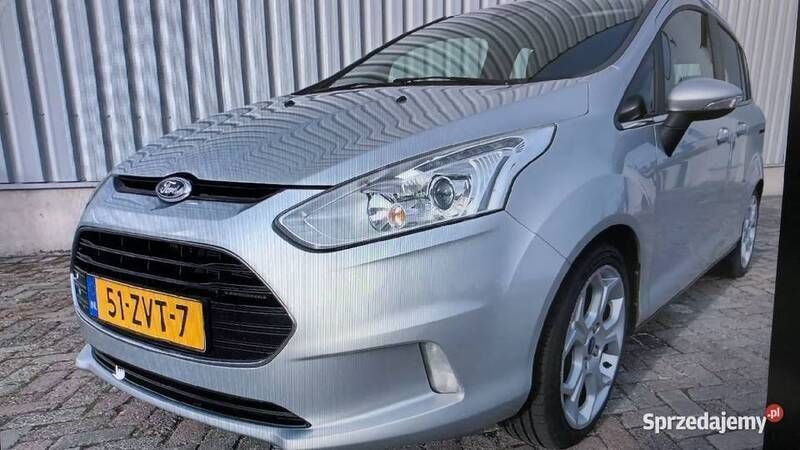 Srebrny Używany 2013 Ford B-MAX Minivan | 20 900 zł (Dość drogi) - Obraz 1/4