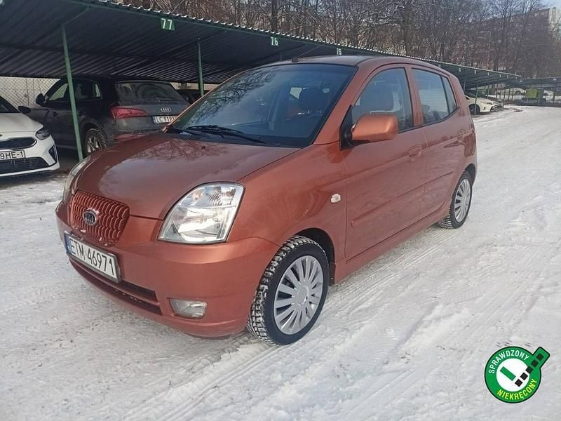 Pomarańczowy Używany 2007 Kia Picanto Hatchback | 8500 zł (Uczciwa cena) - Obraz 1/4