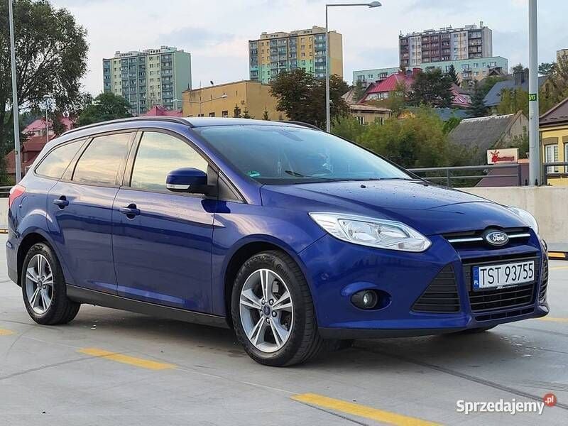 Niebieski Używany 2014 Ford Focus Kombi | 26 000 zł (Dobra cena) - Obraz 1/4