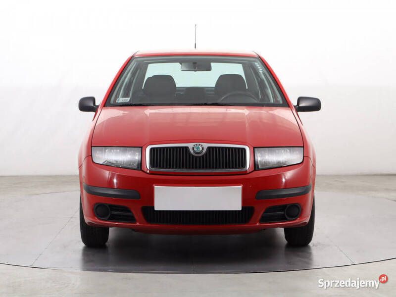 Czerwony Używany 2006 Skoda Fabia Sedan/Limuzyna | 7499 zł (Uczciwa cena) - Obraz 1/4