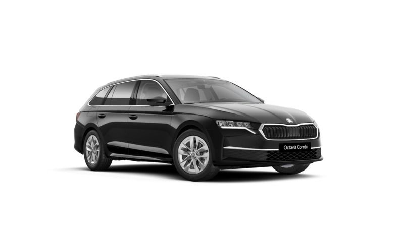 Czarny magic metalizowany Nowe 2025 Skoda Octavia Selection Kombi | 148 350 zł (Dość drogi) - Obraz 1/4