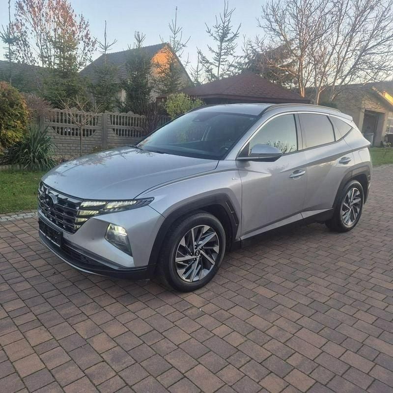 Beżowy Używany 2021 Hyundai Tucson SUV | 79 500 zł (Uczciwa cena) - Obraz 1/4