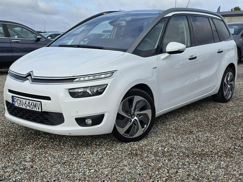 Biały (metalik) Używany 2015 Citroën Grand C4 Picasso Exclusive Minivan | 41 900 zł (Uczciwa cena) - Obraz 1/4