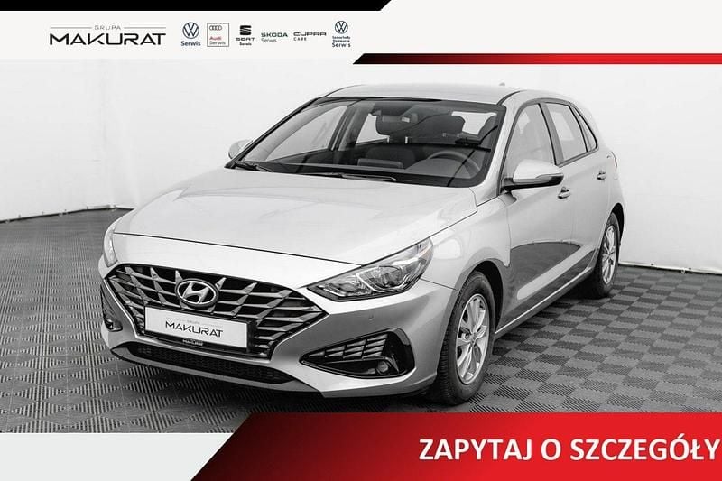 Srebrny Używany 2022 Hyundai i30 Hatchback | 53 840 zł (Dobra cena) - Obraz 1/4