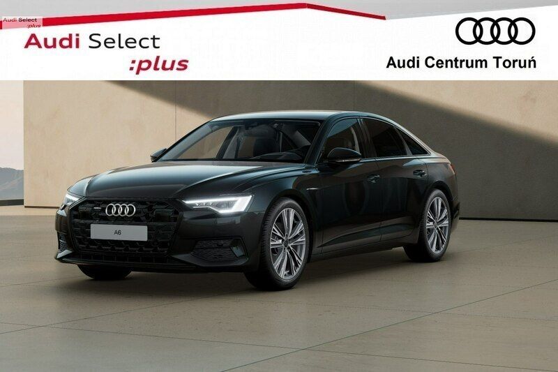 Czarny (metalik) Używany 2024 Audi A6 Ambiente Sedan/Limuzyna | 254 900 zł - Obraz 1/4