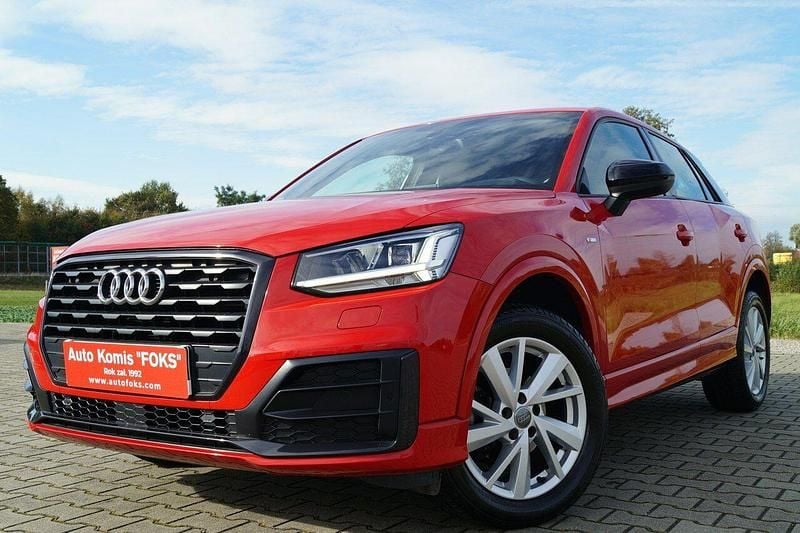 Czerwony (metalik) Używany 2020 Audi Q2 SUV | 91 900 zł (Dobra cena) - Obraz 1/4
