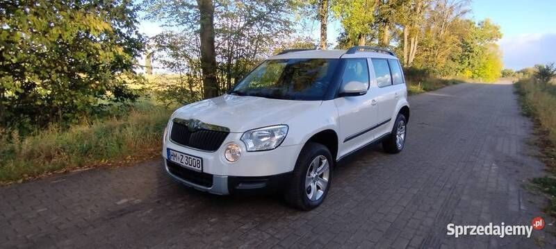 Biały Używany 2010 Skoda Yeti SUV | 25 900 zł (Uczciwa cena) - Obraz 1/4