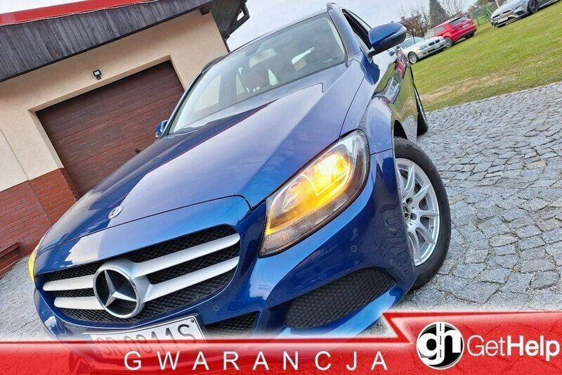 Niebieski ciemny Używany 2018 Mercedes C200 Sedan/Limuzyna | 59 001 zł (Super Cena) - Obraz 1/4