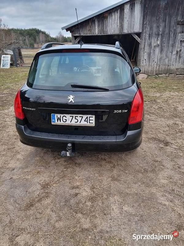 Czarny Używany 2011 Peugeot 308 Kombi | 13 500 zł (Uczciwa cena) - Obraz 1/4