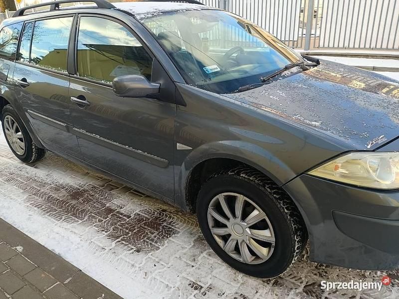 Szary Używany 2007 Renault Mégane GrandTour Kombi | 3850 zł (Dobra cena) - Obraz 1/4