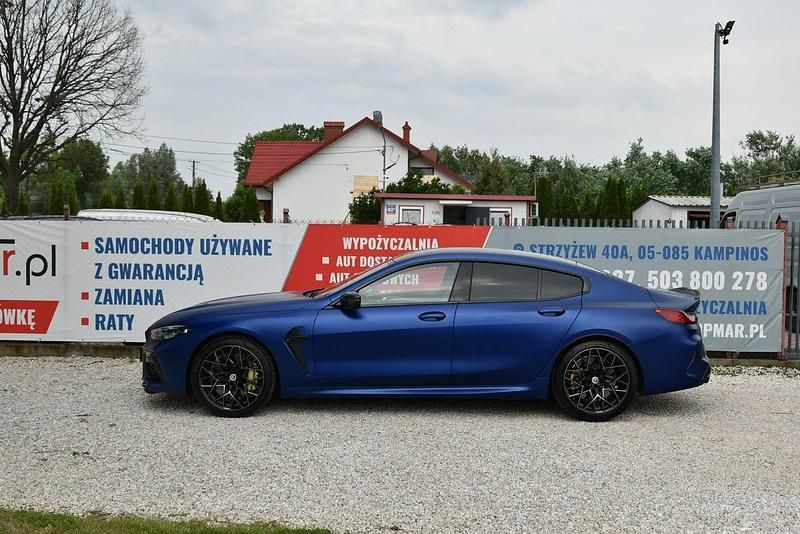 Używany BMW M8 Competition Edition 625 KM (459 kW) 2022 Fioletowy Coupe