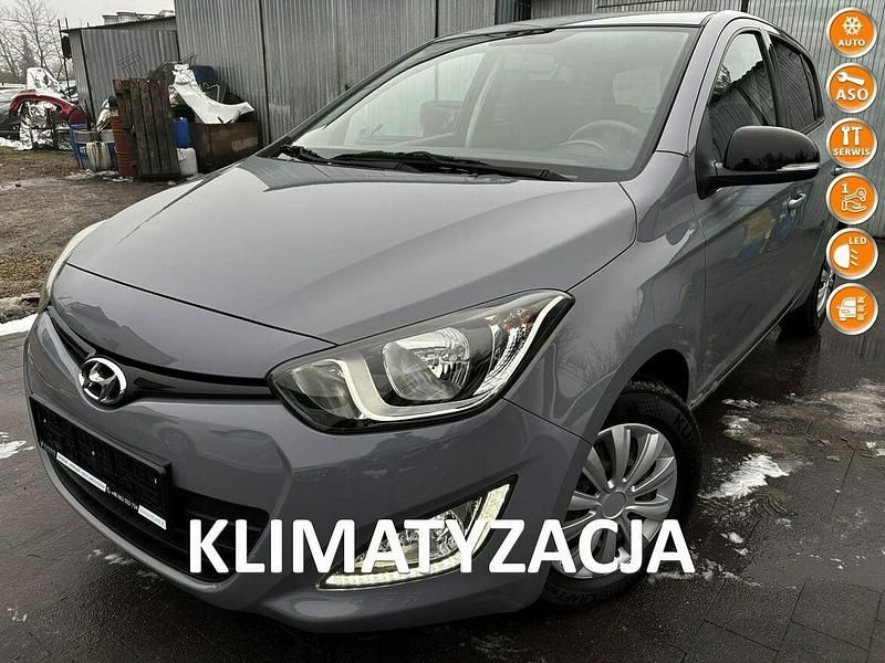 Szary Używany 2014 Hyundai i20 GO! Hatchback | 28 999 zł (Uczciwa cena) - Obraz 1/4