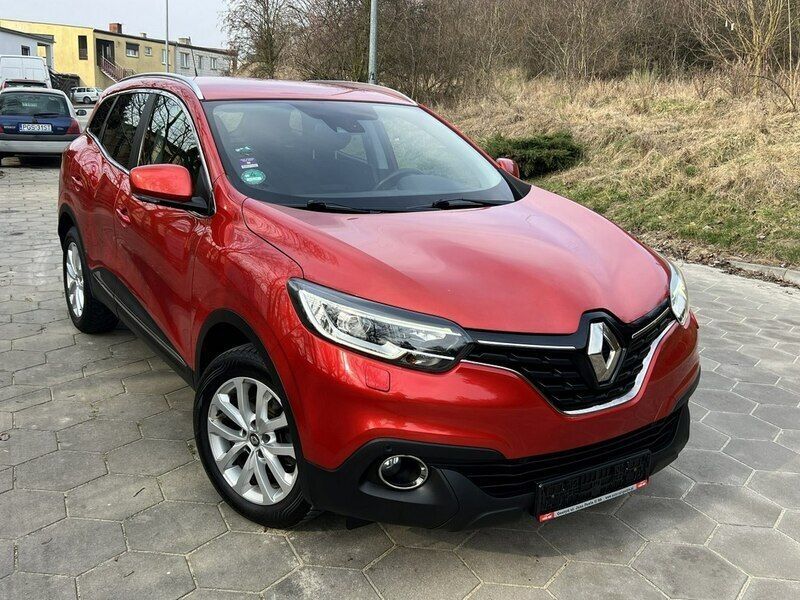 Czerwony Używany 2017 Renault Kadjar Experience SUV | 57 999 zł (Dość drogi) - Obraz 1/4