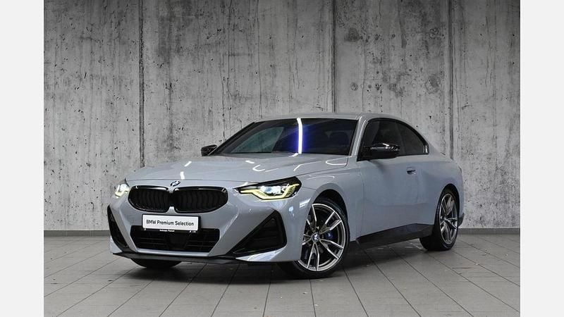 Szary brooklyn m metalizowany Używany 2021 BMW M240 M Sport Coupe | 199 900 zł - Obraz 1/3