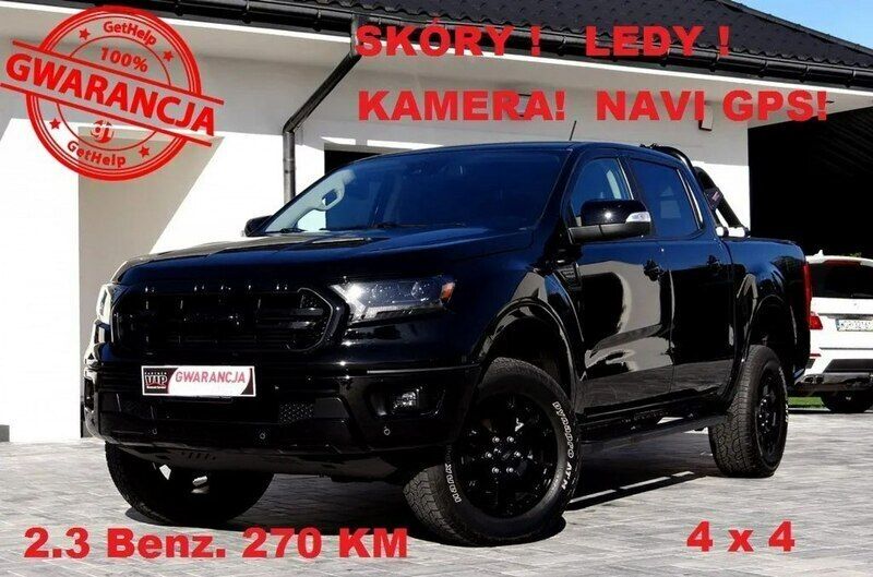 Czarny (metalik) Używany 2021 Ford Ranger Pickup | 159 000 zł - Obraz 1/4