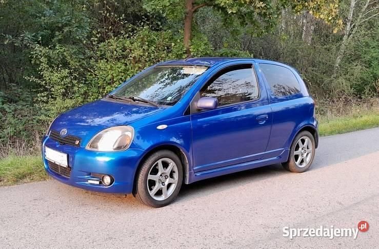 Niebieski Używany 2002 Toyota Yaris Hatchback | 9900 zł - Obraz 1/4