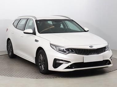 Biały Używany 2019 Kia Optima Kombi | 55 999 zł (Uczciwa cena) - Obraz 1/4