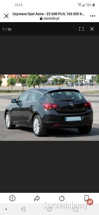 Używany Opel Astra Cosmo 2010 Czarny Hatchback