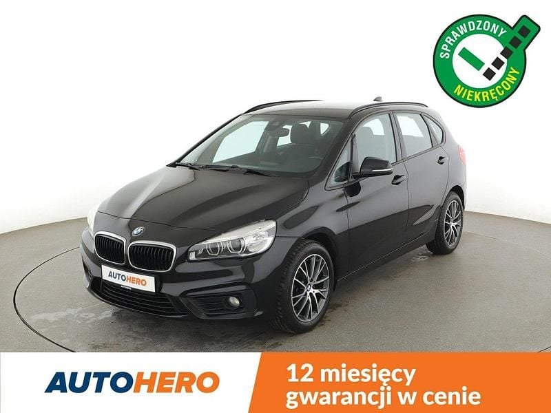 Czarny Używany 2016 BMW 218 Minivan | 52 000 zł (Dobra cena) - Obraz 1/3