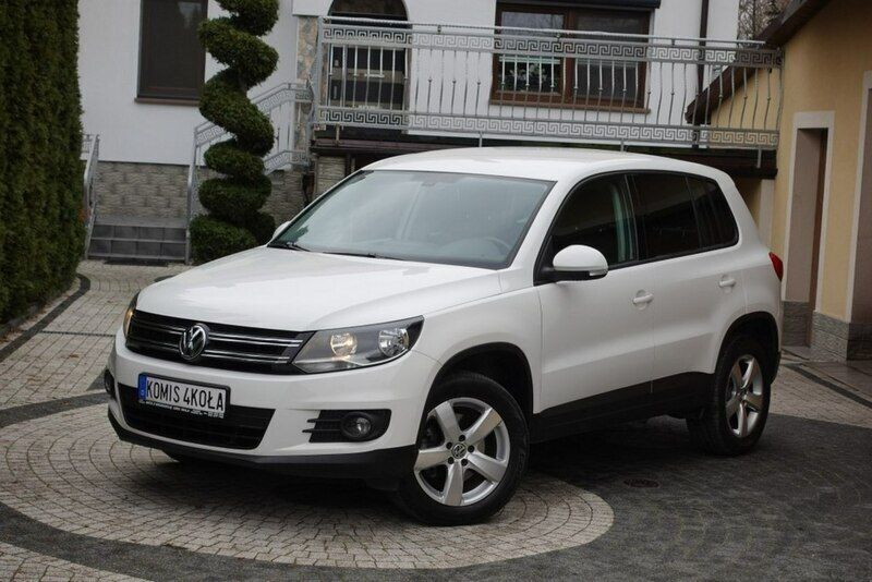 Biały (metalik) Używany 2013 VW Tiguan SUV | 41 900 zł (Dobra cena) - Obraz 1/4