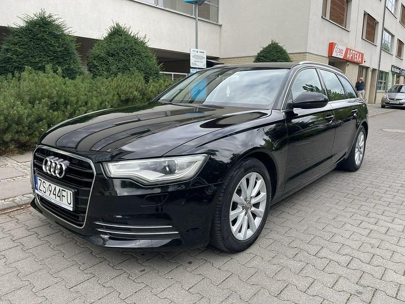 Czarny Używany 2014 Audi A6 Kombi | 49 900 zł (Uczciwa cena) - Obraz 1/4