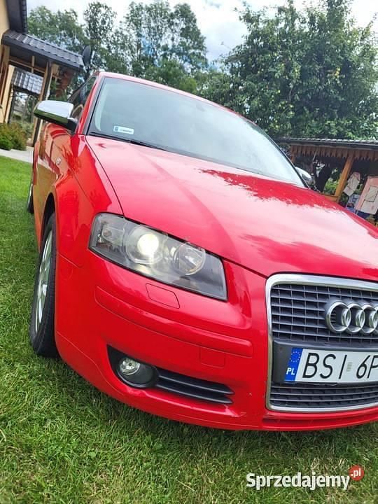 Czerwony Używany 2004 Audi A3 Hatchback | 12 500 zł (Uczciwa cena) - Obraz 1/4