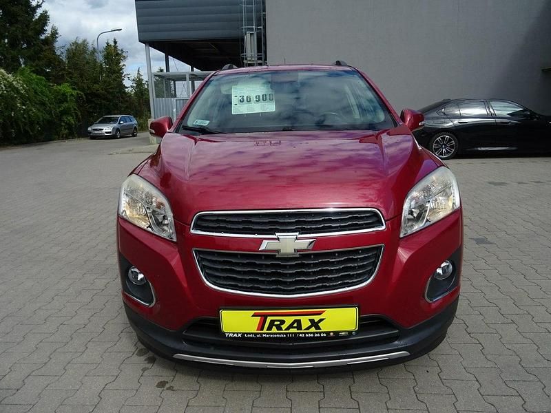 Używany Chevrolet Trax LT 116 KM (85 kW) 2013 Bordowy SUV
