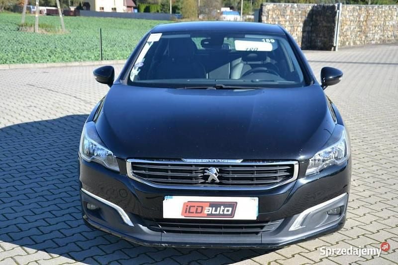 Czarny Używany 2014 Peugeot 508 Sedan/Limuzyna | 22 800 zł (Super Cena) - Obraz 1/4