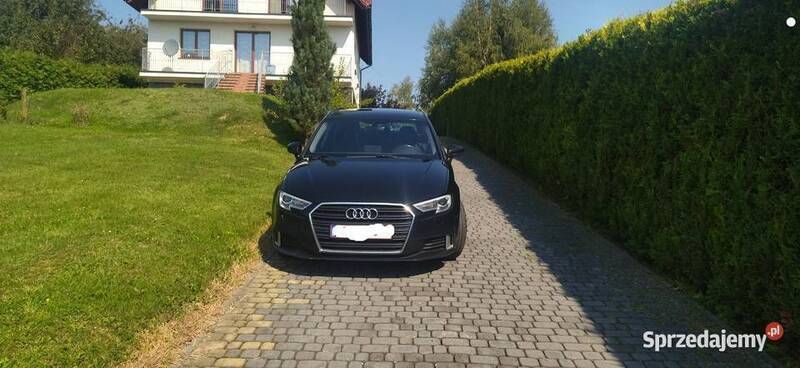 Czarny Używany 2017 Audi A3 S-Line Hatchback | 51 700 zł (Uczciwa cena) - Obraz 1/4