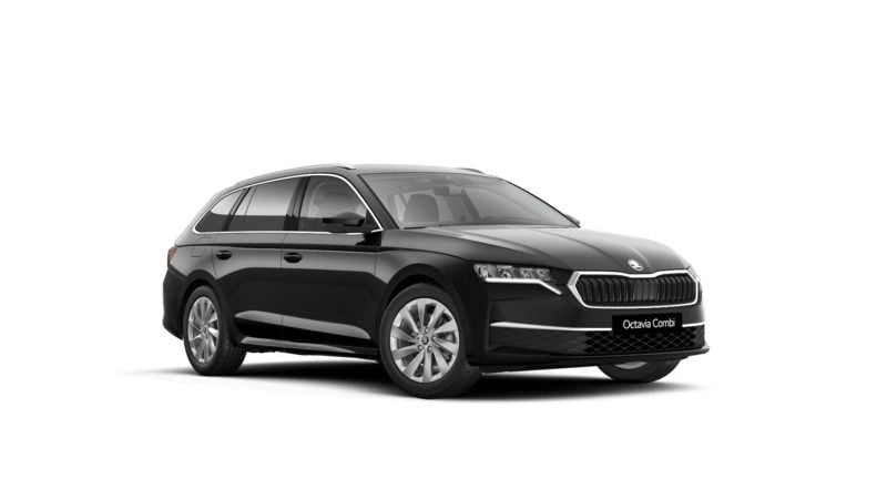 Czarny magic metalizowany Nowe 2025 Skoda Octavia Selection Kombi | 158 150 zł (Uczciwa cena) - Obraz 1/4
