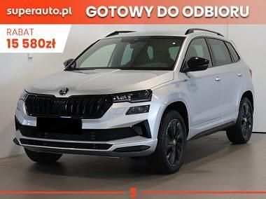 Srebrny Nowe 2025 Skoda Karoq SportLine SUV | 150 120 zł (Uczciwa cena) - Obraz 1/4