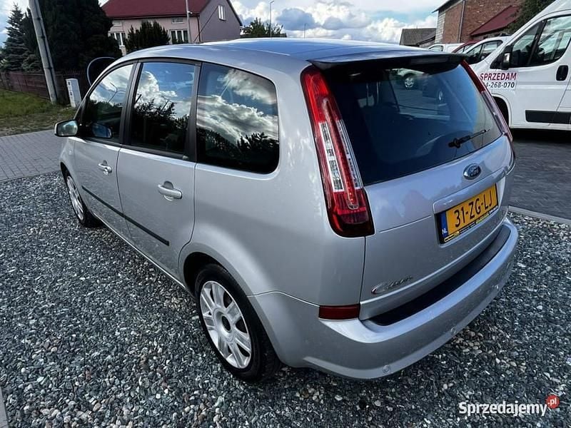 Srebrny Używany 2008 Ford C-MAX Minivan | 12 900 zł - Obraz 1/4