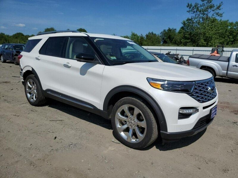 Czarny Używany 2021 Ford Explorer SUV | 80 910 zł - Obraz 1/3