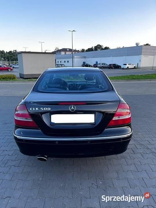 Czarny Używany 2004 Mercedes CLK500 Avantgarde Coupe | 24 000 zł - Obraz 1/4