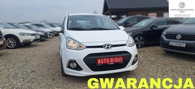 Biały Używany 2014 Hyundai i10 Hatchback | 19 900 zł (Dobra cena) - Obraz 1/4