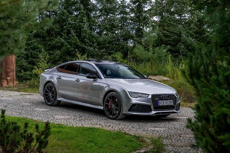 Srebrny Używany 2016 Audi RS7 Hatchback | 167 777 zł - Obraz 1/4
