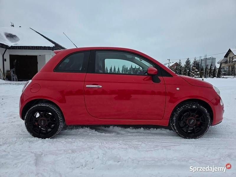 Używany Fiat 500 2010 Czerwony Hatchback