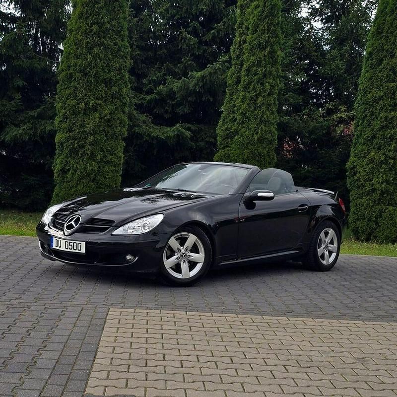 Używany Mercedes SLK200 163 KM (119 kW) 2006 Czarny Kabriolet
