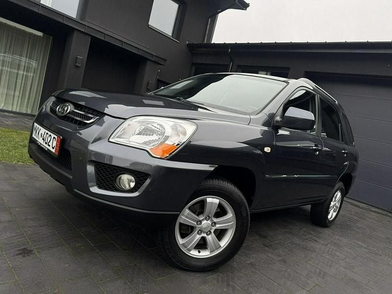 Szary (metalik) Używany 2009 Kia Sportage SUV | 22 900 zł (Uczciwa cena) - Obraz 1/4