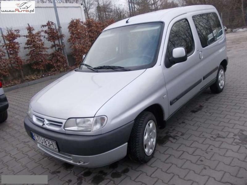 Używany Citroën Berlingo 95 KM (69 kW) 2002 Srebrny Minivan