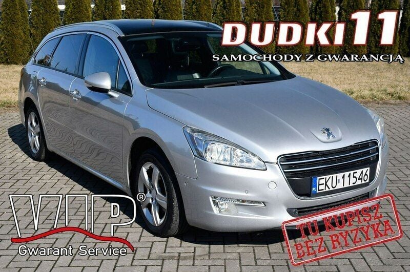 Srebrny Używany 2012 Peugeot 508 Kombi | 24 900 zł (Dość drogi) - Obraz 1/4
