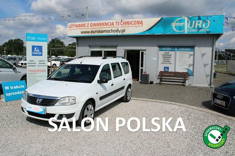 Używany Dacia Logan 75 KM (55 kW) 2012 Biały Sedan/Limuzyna