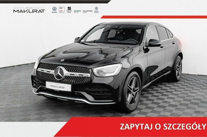 Czarny Używany 2021 Mercedes GLC200 SUV | 189 850 zł (Dość drogi) - Obraz 1/4