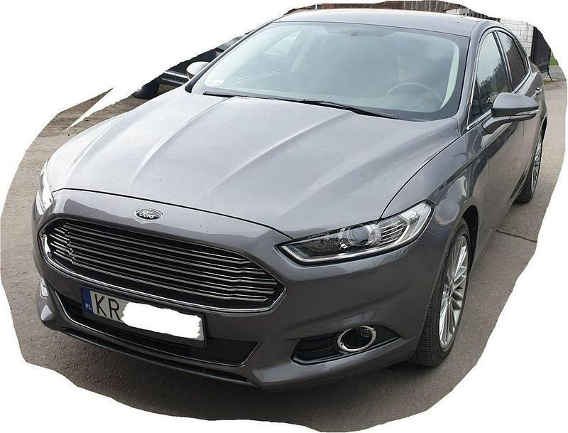 Grafitowy (metalik, perła) Używany 2014 Ford Mondeo Sedan/Limuzyna | 56 000 zł - Obraz 1/4