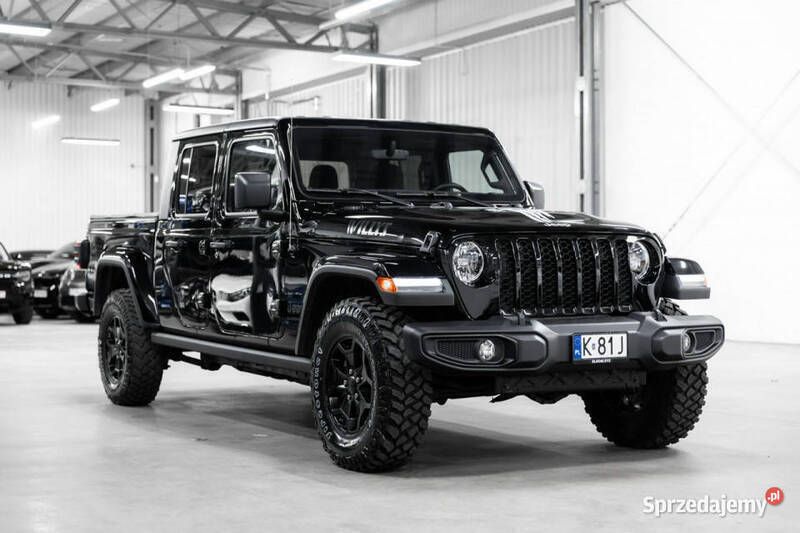 Czarny (metalik) Używany 2021 Jeep Gladiator SUV | 229 900 zł - Obraz 1/4