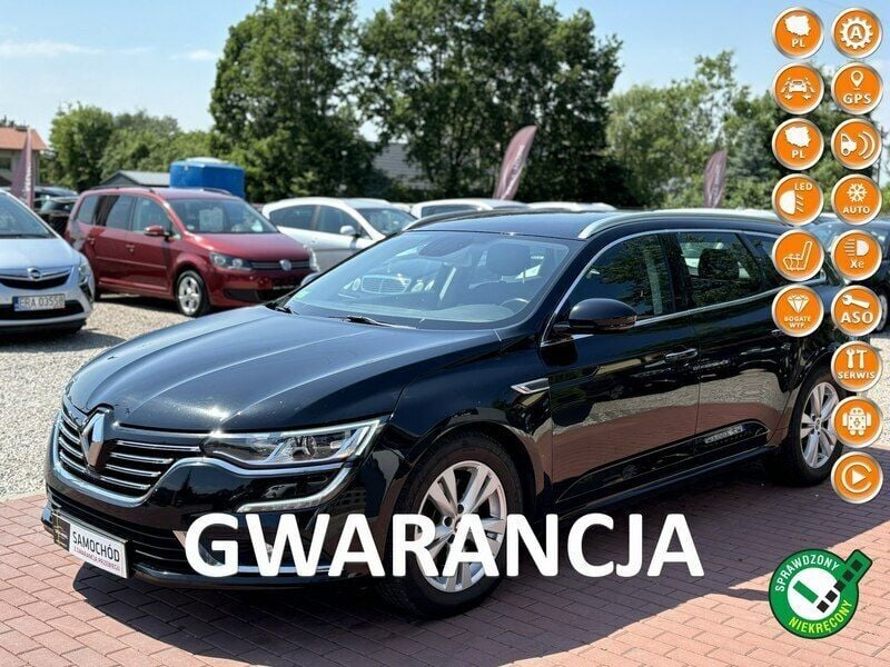 Czarny Używany 2016 Renault Talisman Kombi | 43 500 zł (Dobra cena) - Obraz 1/4