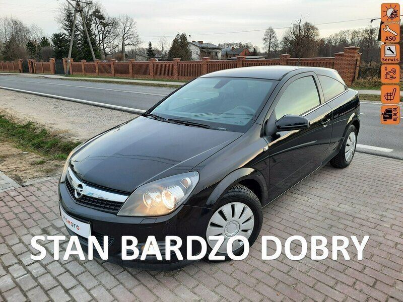 Czarny (metalik) Używany 2009 Opel Astra Coupe | 13 800 zł (Dobra cena) - Obraz 1/4