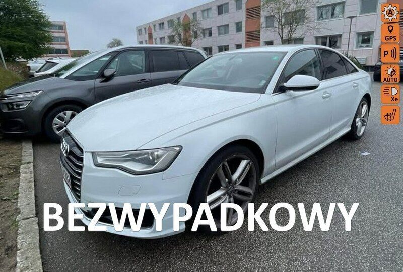 Biały Używany 2015 Audi A6 Sedan/Limuzyna | 69 900 zł (Uczciwa cena) - Obraz 1/4
